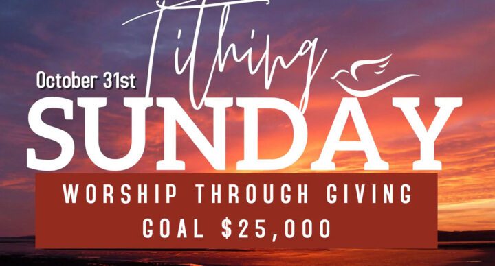 2021 Tithing Sunday Goal
